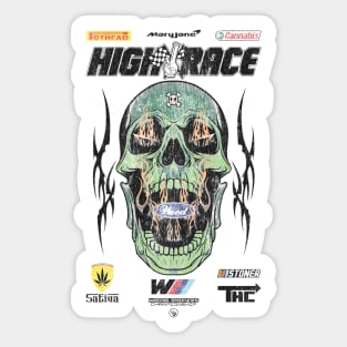 HIGH RACE Sticker